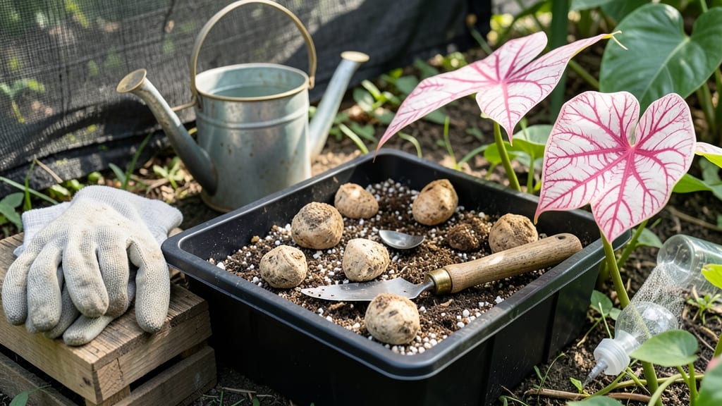 When to Plant Caladium Bulbs in Florida: Spring Heat Tolerance Timeline for Vibrant Blooms