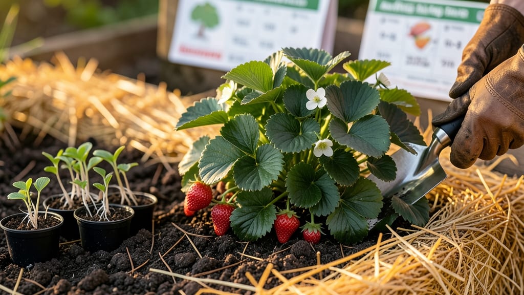 When Do You Plant Strawberries in Arkansas: Zone 7b Planting Calendar for Peak Harvests