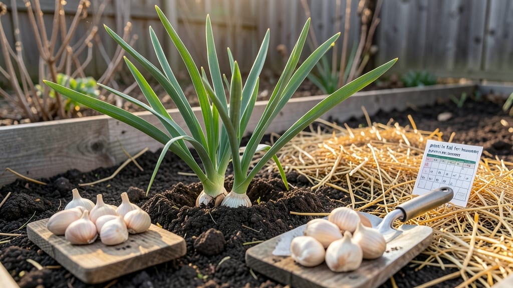 When to Plant Garlic in Vermont: Hardneck vs Softneck Timing for Best Yields