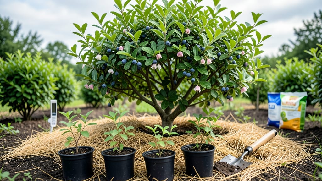 When to Plant Blueberry Bushes in Mississippi: Chill-Hour Needs & Heat-Tolerant Varieties That Thrive