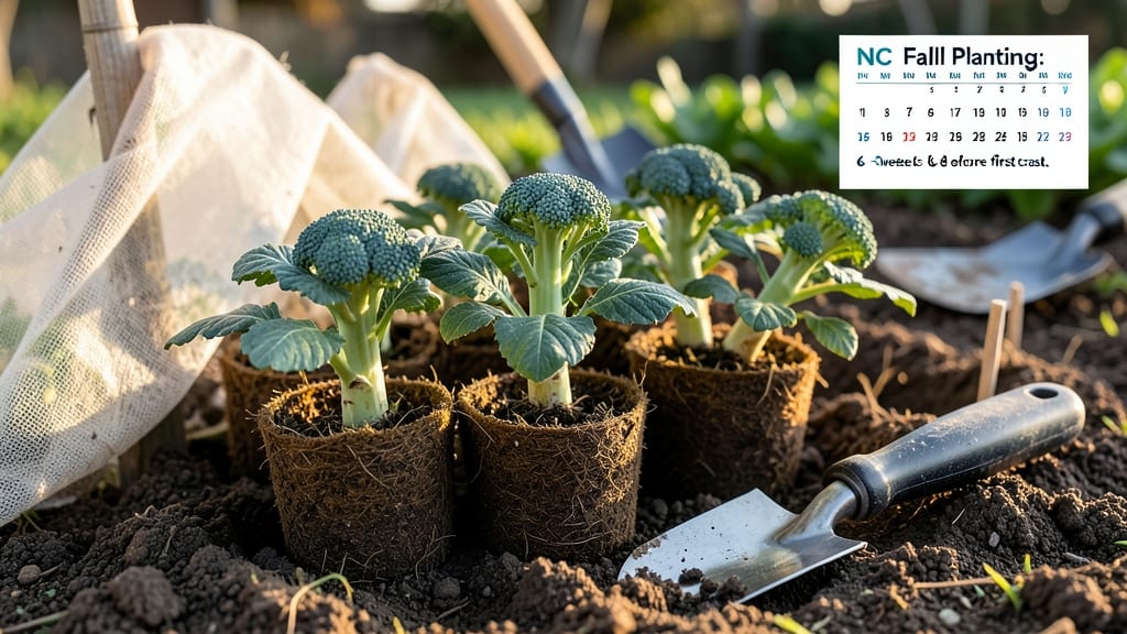 When to Plant Broccoli in NC Fall: Exact Dates for Zero-Bolt Success