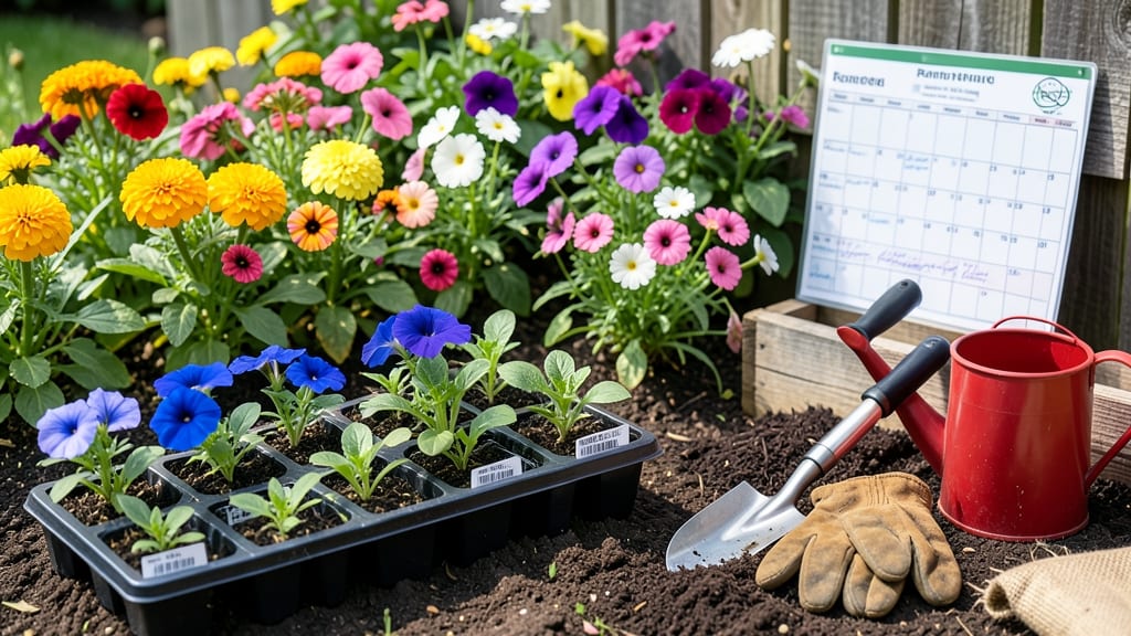 When to Plant Annuals in Pennsylvania: USDA Zone 5-7 Timelines for Bold Blooms